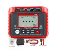 Multímetro, Comprobador de resistencia aislamiento TS68, megóhmetro digital alta precisión 500 V y 2500, medidor portátil inteligente(TS58 1000V)