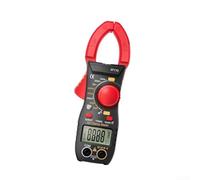 Multímetro de abrazadera digital ST170 compatible con corriente CA de hasta 500 A NCV modo linterna y apagado automático para aplicaciones de servicio de campo (rojo)