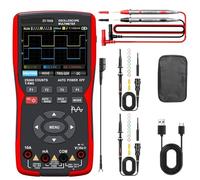 Multímetro de osciloscopio, Instrumentos Multifuncionales Osciloscopio De Doble Canal 3 En 1 Multímetro Alta Precisión ZT-703S Generador Señales,para medición