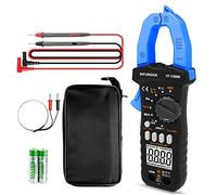 Multímetro de Pinza Amperimétrica, INFURIDER YF-7200B TRMS Pinza Amperimétrica de Rango Automático para Voltaje y Corriente CA CC, Ohmios, Capacitancia, Diodo, Probador de Continuidad y NCV