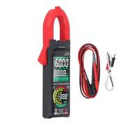 Multímetro de Pinza Digital, Medidor de Corriente y Voltaje DC AC con Doble Pantalla, NCV y Linterna Integrada - Alta Precisión, Medición Sin Contacto, Ideal para Uso Automotriz
