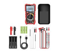 Multímetro de resistencia de aislamiento 2 en 1 19999 MH17 medidor de voltaje CA/CC batería de litio megóhmetro PI/DAR herramientas de reparación de automóviles(MH17)