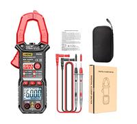 Multímetro de resistencia de corriente, capacitancia, diodo, ciclo de trabajo, 6000 unidades, medidor de abrazadera digital de transmisión de voz