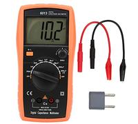 Multímetro digital capacitancia 20000uF tester manual rango amplio - alto rendimiento y precisión, display LCD retroiluminado para técnicos y aficionados electrónicos