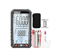 Multímetro digital compacto con batería Lifepo4, pantalla de alto contraste, plano delgado para uso industrial, multímetro digital con recargable por USB