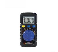 Multímetro digital compacto con rango automático y manual de 3999 conteos de visualización mide voltaje CA CC resistencia de corriente capacitancia frecuencia CAT III 600 V Clasificación de seguridad
