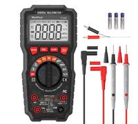 Multímetro Digital, Comprobador Eléctrico Inteligente Antiquemaduras, NCV Multi Tester TRMS 6000, Protección Contra Sobrecarga, Auto-ranging, Voltaje, Corriente, Capacitancia, Continuidad, Frecuencia,