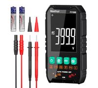 Multímetro Digital, Comprobador Eléctrico NCV, Compacto Multi-Tester Inteligente, TRMS 4000 Contadores, Protección Contra Sobrecarga, Auto-Rango, Capacitancia, Continuidad, Frecuencia, Resistencia