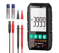 Multímetro Digital, Comprobador Múltiple NCV, Comprobador Eléctrico Inteligente Compacto, Auto-Rango, Protección Contra Sobrecarga, TRMS 4000, LCD Retroiluminado, Corriente/Tensión AC/DC, Continuidad