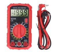 Multímetro digital con detección NCV de 4000 recuentos 750 V CA 1000 V CC Resistencia de voltaje hasta 2000 ohmios Corriente CC de 10 A Medidor de amperios de ohmios portátil con