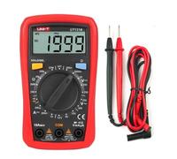 UNI-TREND UT131B Digitales Handmultimeter mit LCD - Messung von Gleich- und Wechselspannung bis 250 V - Messung der Gleichstroms