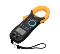 Multímetro digital de abrazadera con pantalla LCD de 3.5 pulgadas, resolución de 0.1 mV CC/1 mV CA, diseño portátil de 129 g para taller, laboratorio y uso doméstico (588D (600A))