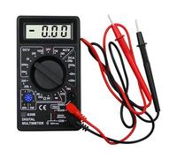 Multímetro digital de alta precisión con función de escalado automático, fácil de transportar para pruebas de resistencia a la corriente eléctrica, multímetro digital de mano, pantalla LCD