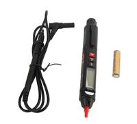 Multímetro Digital de Bolígrafo, Tester de Voltaje DC AC y Resistencia 0.8-600V con Pantalla LCD y Luz LED - Medición Automática y Precisa, Seguro y Compacto para Electricistas