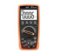 Multímetro digital de inductancia de 97 pulgadas, rango automático, 4000 cuentas, voltaje, corriente, capacitancia, NCV inteligente, linterna, comprobador de temperatura