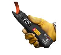 Multímetro digital de pinza U1, recargable, pantalla de 6000 Hz, corriente automática, voltaje, sin contacto, temperatura, comprobador electrónico(BSIDE U1)