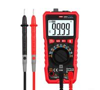 Multímetro digital de rango automático 9999 cuenta con verdadero RMS para pruebas eléctricas de voltaje CA CC resistencia y frecuencia de corriente
