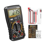 Multímetro Digital | Detector para Automoción de Alta Precisión de 1999 Cuentas | Multímetro de Autorrango con Selección Automática de Rango,Para Uso Industrial, Hogar, Eléctrico, Electricista, Comerc