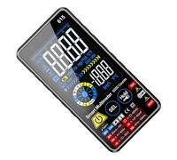 Multímetro digital en miniatura para pruebas eléctricas en educación y mantenimiento in situ diversas medidas eléctricas multímetro digital con bolsa de almacenamiento y accesorios