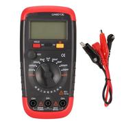 Multímetro Digital FLEXMAN, Voltímetro de Rango Automático de Pantalla Grande de Plástico Multifunción UA6013L, Probador de Voltaje para Medición de Errores, Análisis Numérico