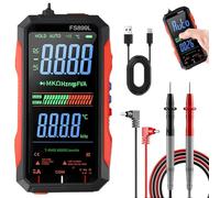 Multímetro digital FS899L con pantalla a color, multímetro digital recargable por USB for problemas eléctricos industriales y domésticos del automóvil(FS899L)