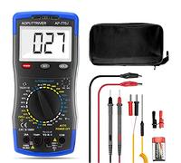 Multímetro Digital HP-770J Automotriz con Rango Manual para Coche, Voltímetro DC/AC, Amperímetro DC, Ohmímetro, Tach (RPM), Habitar, Temperatura, Diodos y Triodo con NCV + Retroiluminación