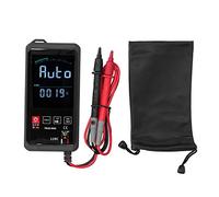 Multímetro Digital Inteligente HY128C, Pantalla Táctil, Medidor de Frecuencia y Temperatura, Negro - Triple Display, Alta Precisión, Ideal para Laboratorios y Uso Profesional