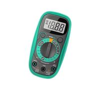 Multímetro digital LCD de 1999 unidades, amperímetro de resistencia a voltaje, multímetro multiprobador con zumbador retroiluminado, pantalla LED retroiluminada, multímetro