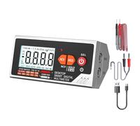 Multímetro digital ligero con función NCV, pantalla brillante y carga tipo C para pruebas eléctricas avanzadas probador de potencial