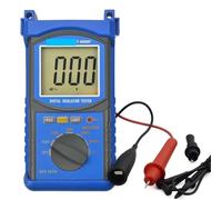 Multímetro digital, Medición De Megóhmetro Del Probador Resistencia Aislamiento Digital 5 Piezas,para coches