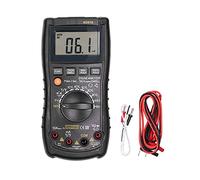 Multímetro digital multifunción KD616, voltímetro con pantalla LCD retroiluminada y medición de temperatura - Autorango inteligente y detección NCV, ideal para reparación