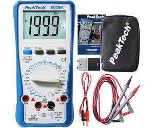 Multímetro digital "PeakTech® P 2005 A" ~ 2.000 cuentas ~ 1000V