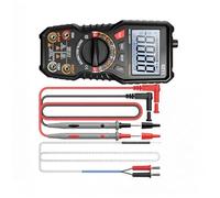 Multímetro digital portátil con función de apagado automático de resolución de 6000 unidades para pruebas de campo precisas, multímetro inteligente