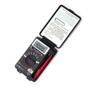 Multímetro digital portátil con retención de datos, dispositivo fácil de usar para pruebas de circuitos de reparación del hogar y herramienta de prueba multifunción de depuración electrónica