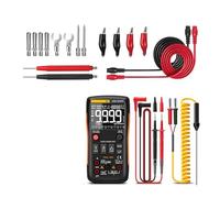 Multímetro Digital Q1, Multímetro, Probador De Transistores, Condensadores Y NCV, Medidor LCR, Probador Analógico 9999(Q1 Orange Pro)