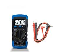 Multímetro Digital Recargable, Probador De Voltaje Profesional, Medidor De Voltaje CA/CC, Pantalla Táctil, Probador De Corriente, Herramientas De Electricista(A830L blue gray)