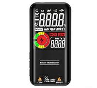 Multímetro digital S11 9999 cuenta Auto Range NCV Tester con recargable para batería para trabajo de mantenimiento industrial eléctrico (negro)