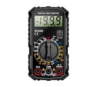 Multímetro Digital SZ308, probador Digital de onda, multímetro triodo, herramienta de prueba de resistencia de corriente CC de voltaje(Red)