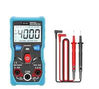 Multímetro digital ZT-S1, comprobador inteligente for electricistas, for voltaje CC/CA, corriente, ohmios, NCV, profesional, 1 unidad(ZT-S1 Blue)