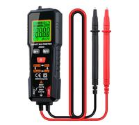 Multímetro HT93 con pantalla LCD transparente inteligente con pantalla de alta resolución para uso doméstico o profesional linterna LED