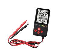 Multímetro inteligente portátil digital con T-RMS, voltaje CA/CC, resistencia, capacitancia y medición de frecuencia, detección de voltaje sin contacto, para electricistas y proyectos de bricolaje