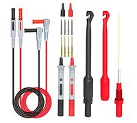 Multímetro, kit de cables de prueba automotrices con pinza para perforar cables, sondas de punción, sonda tipo banana de 4 mm, sonda, señal de rotura de cable