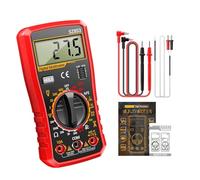 Multímetro Voltímetro, Medidor rápido y preciso de 1999 cuentas, Multímetro de Autorrango con Selección Automática de Rango, para Uso Comercial, Doméstico, Eléctrico, Industrial, Residencial,