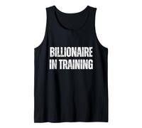 Multimillonario En Entrenamiento Éxito Hustle Emprendedor Camiseta sin Mangas