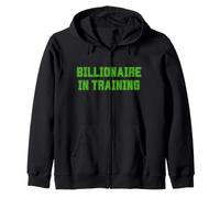 Multimillonario En Formación Rico Éxito Hustle Emprendedor Sudadera con Capucha