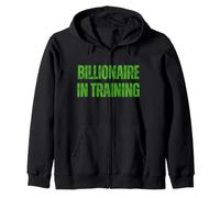 Multimillonario En Formación Rico Éxito Hustle Emprendedor Sudadera con Capucha
