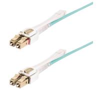 Multimodo Om4 Lc-Lc Lsoh Fibra Óptica Parche Cable Con Empujar-Tirar Tab 5M