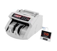 Multinacional portátil contador de billetes y máquina de contar dinero 2 en 1, detector de billetes falsos con indicadores LED