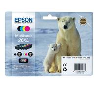 Multipack 26XL 4 colores (etiqueta RF) cartucho de tinta