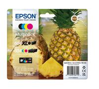 Multipack 4 Cartuchos de Tinta Epson 604XL (Negro/Cian/Magenta/Amarillo)